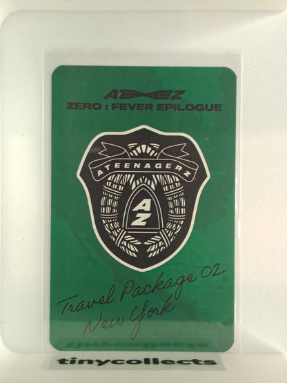 Yunho Travel Package 02 New York NY Fever Epilogue ATEEZ