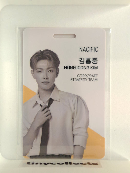 Hongjoong round 3 Nacific Office ver. ID Nacific X ATEEZ collab