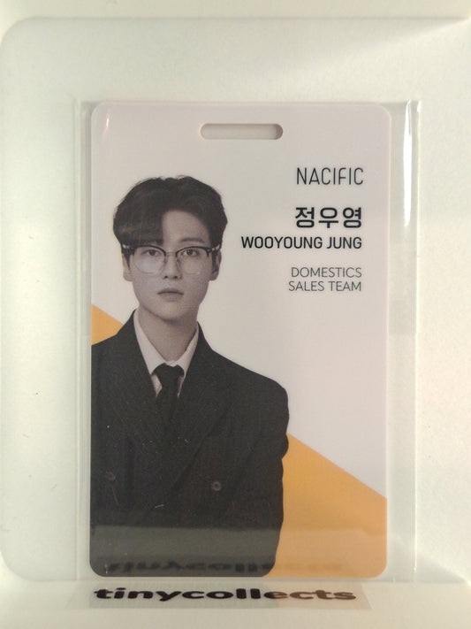 Wooyoung round 3 Nacific Office ver. ID Nacific X ATEEZ collab