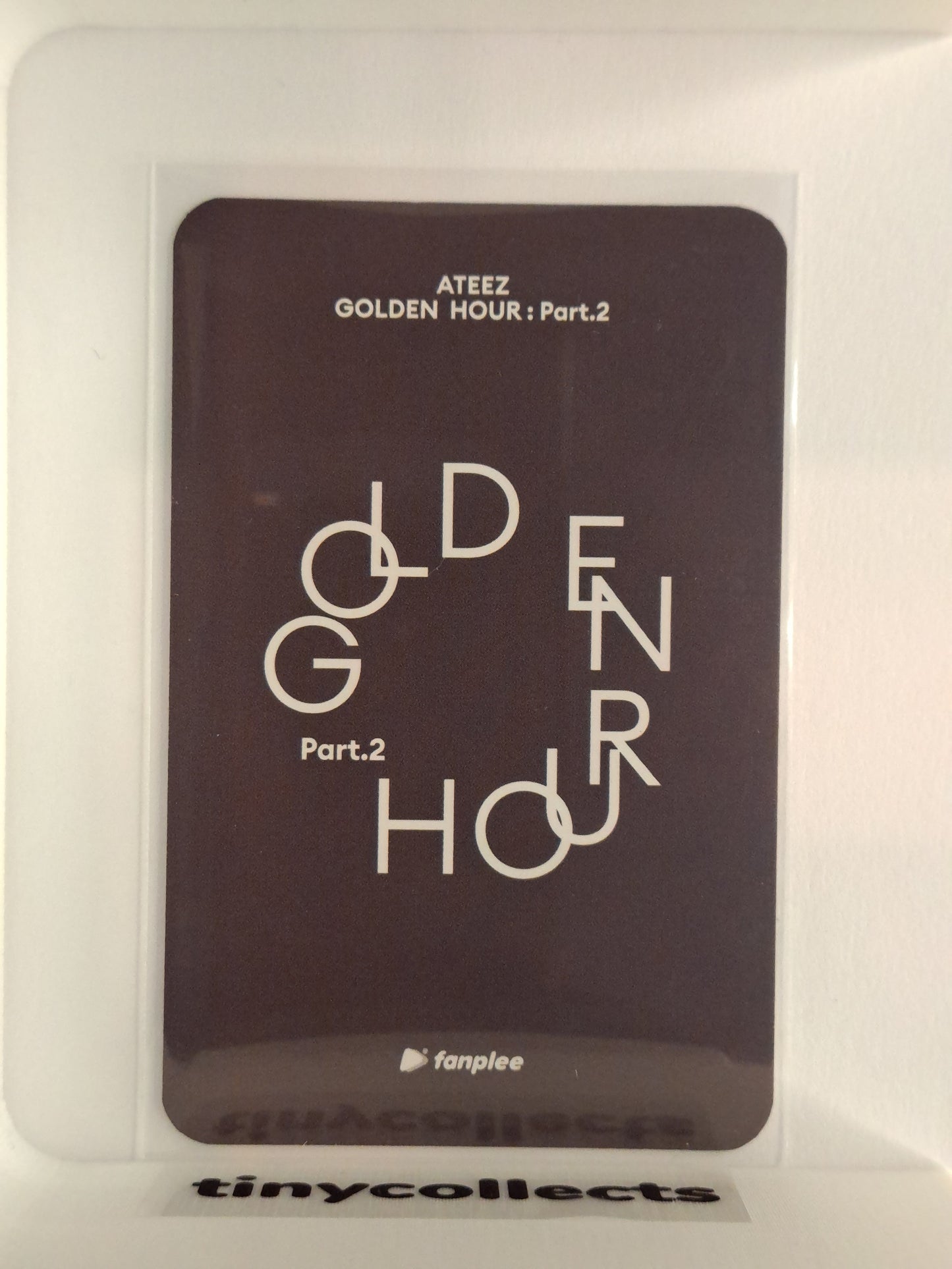Seonghwa Fanplee 1.2 Lucky Draw 붕어빵 ver. Golden Hour part 2 ATEEZ