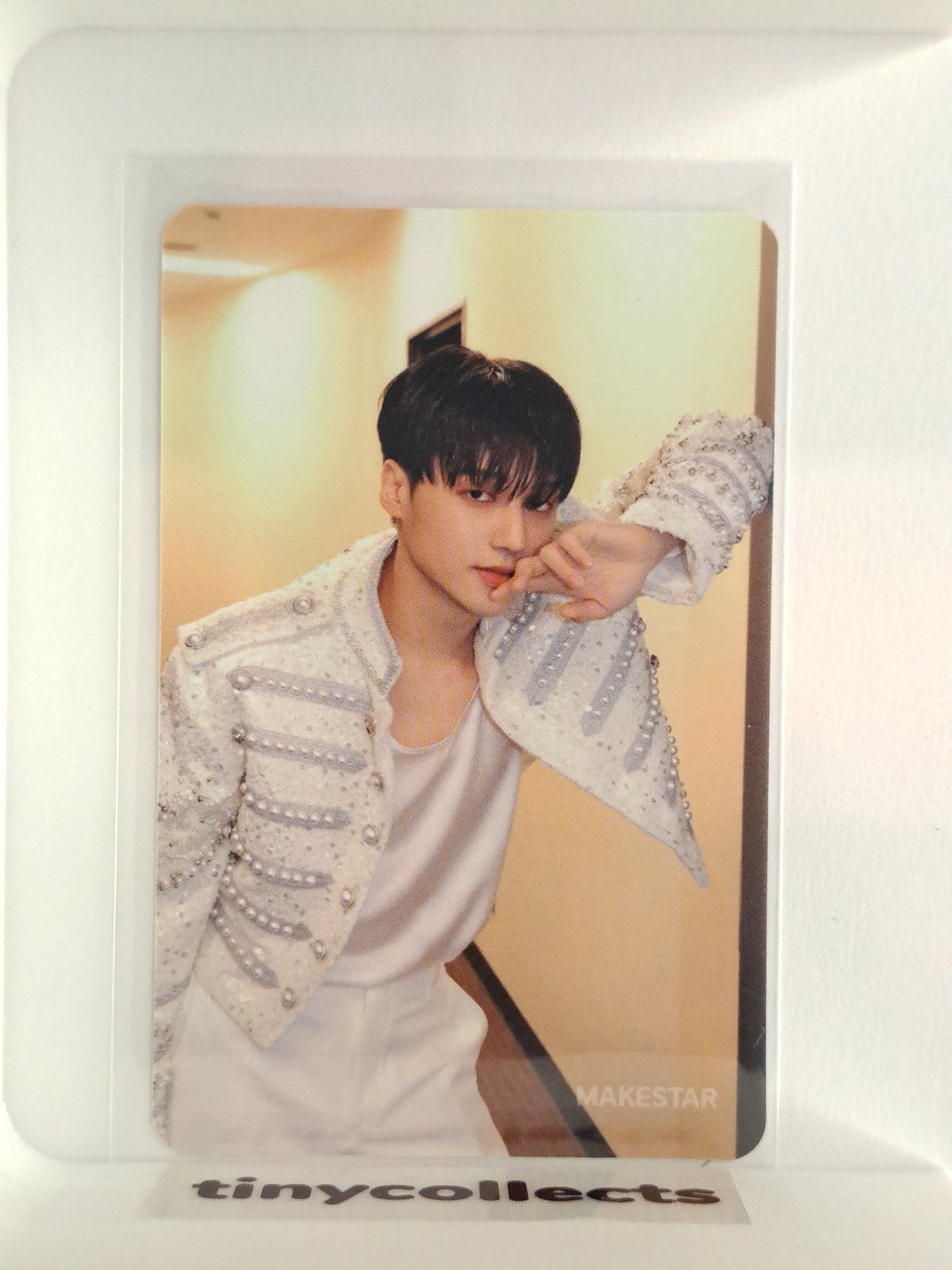 Wooyoung Makestar Lucky Draw 2.0 double-sided The World Ep. Fin: Will ATEEZ