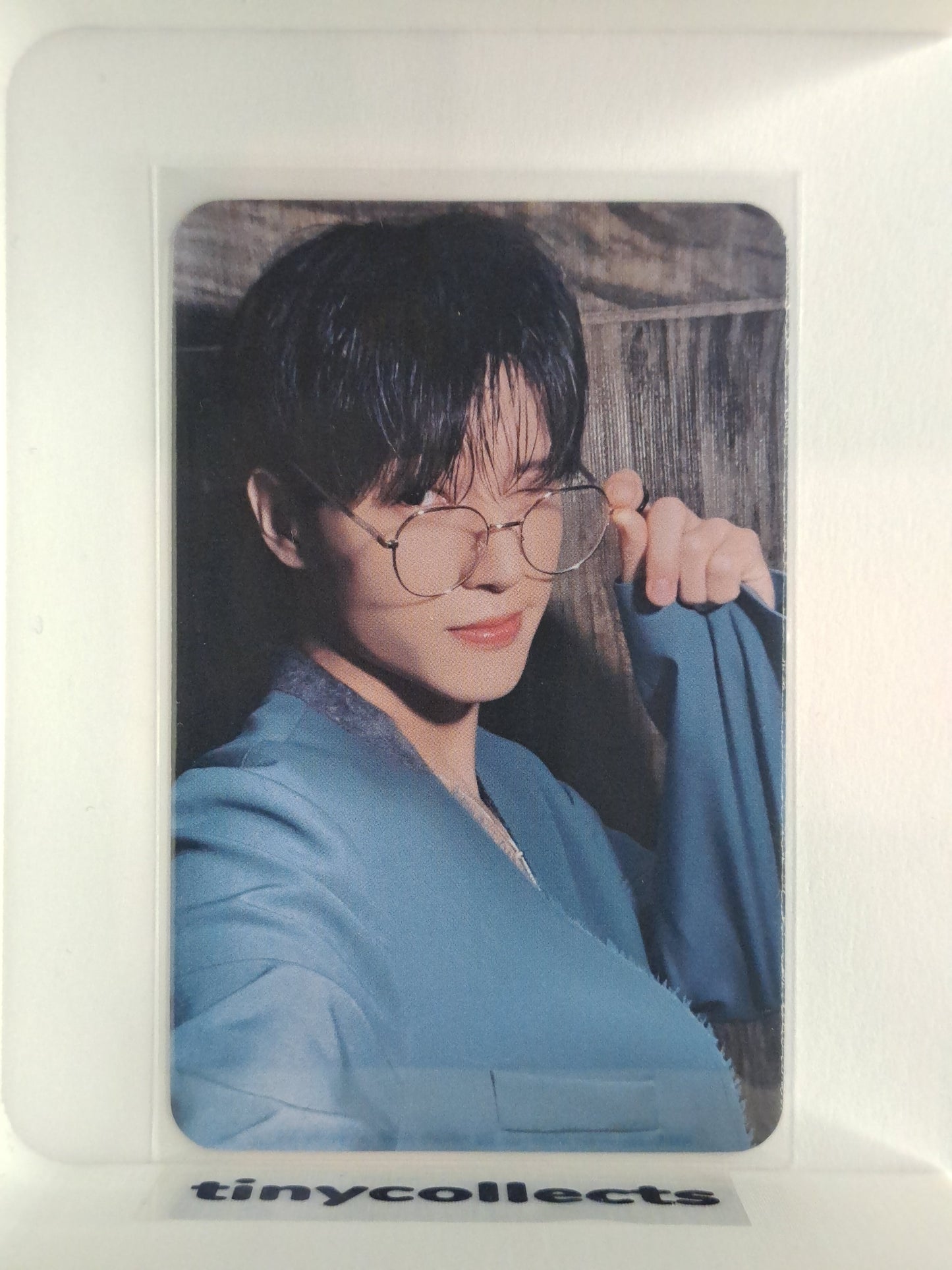 Wooyoung Soundwave 2.0 안경 ver. fansign benefit Golden Hour Part.1 ATEEZ