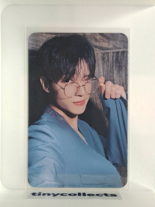 Wooyoung Soundwave 2.0 안경 ver. fansign benefit Golden Hour Part.1 ATEEZ