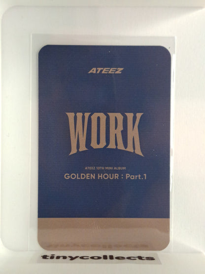 Yunho Soundwave Pop-up 20k purchase event 2 ID card Golden Hour part 1