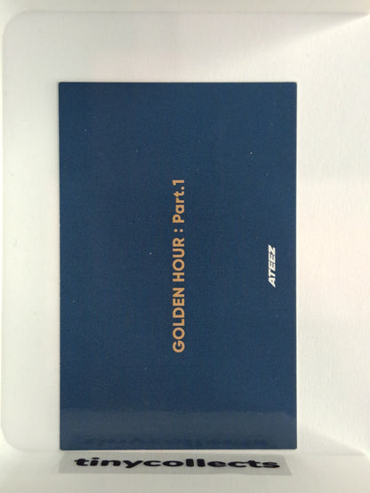 Yunho Soundwave MD Message card Photo & Scratch card set A incl. Golden Hour part 1