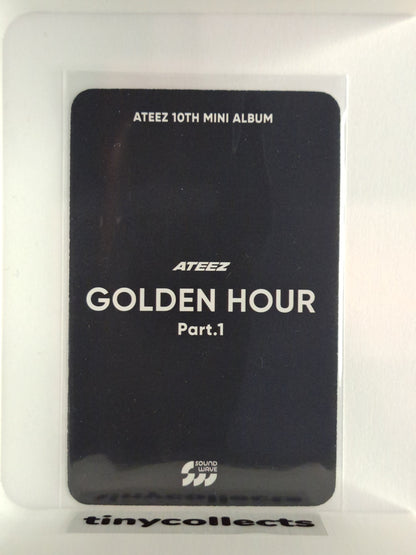 Seonghwa Soundwave 30k online purchase event Golden Hour part 1 ATEEZ