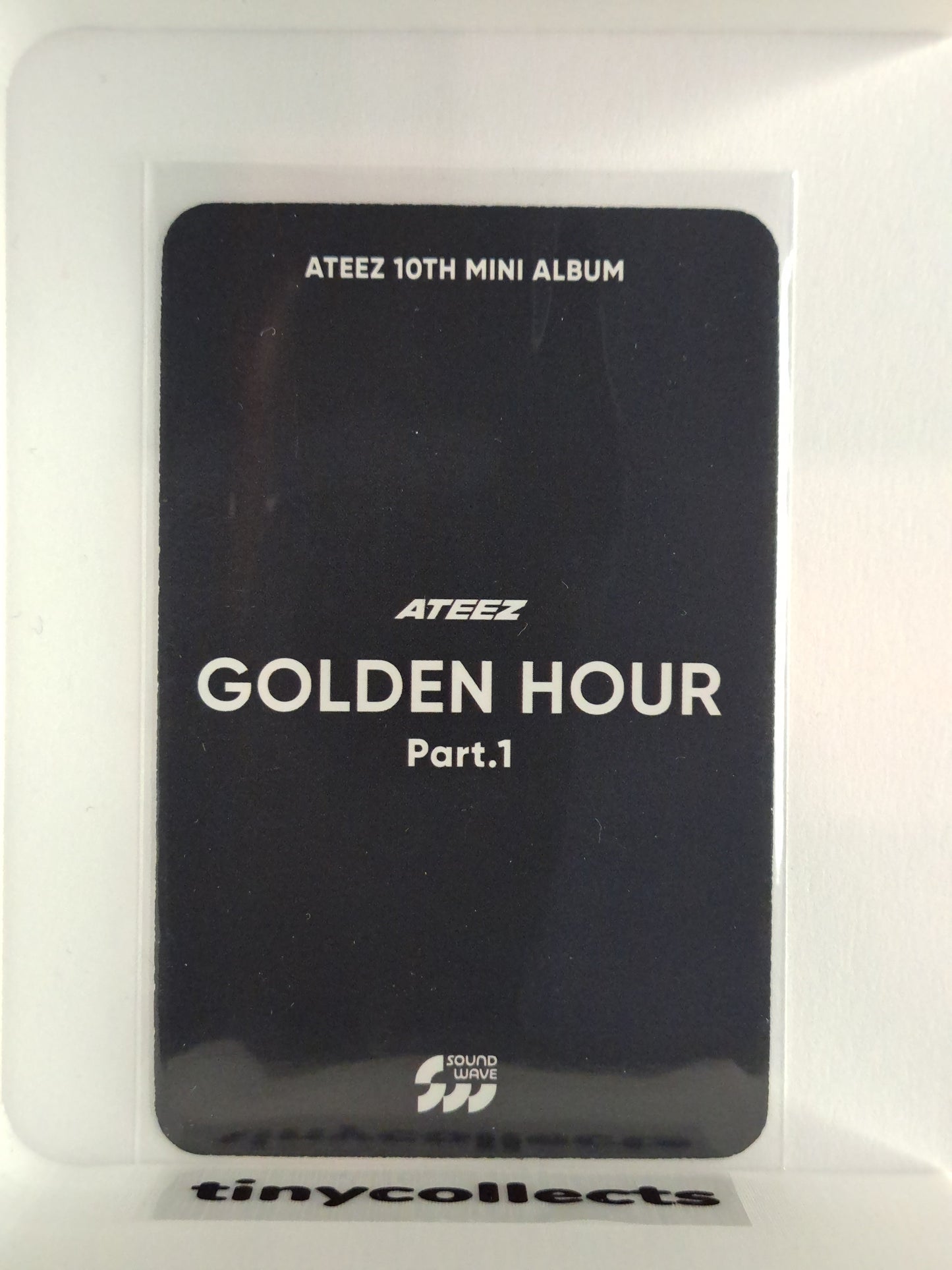 Mingi Soundwave 1.1 Album POB Sunglasses ver. Golden Hour Part.1 ATEEZ