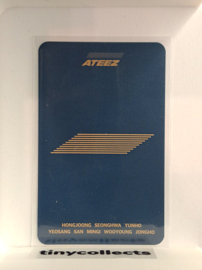 Yunho Broadcast photocard Golden Hour part 1 ATEEZ