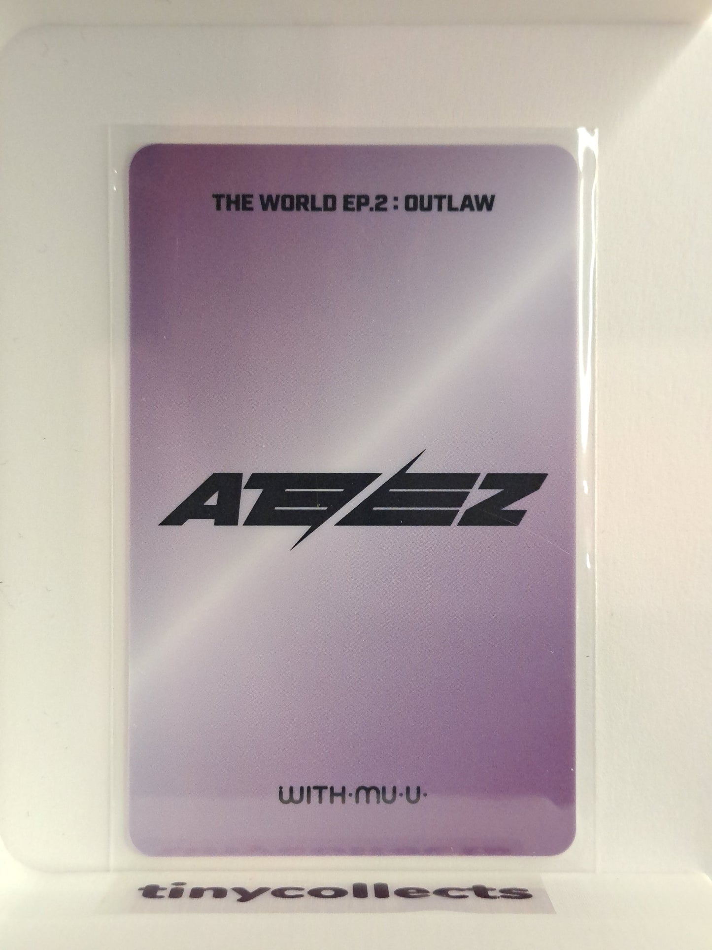 Yunho Withmuu Lucky Draw 1.1 샤오랑 ver. The World Ep.2: Outlaw ATEEZ
