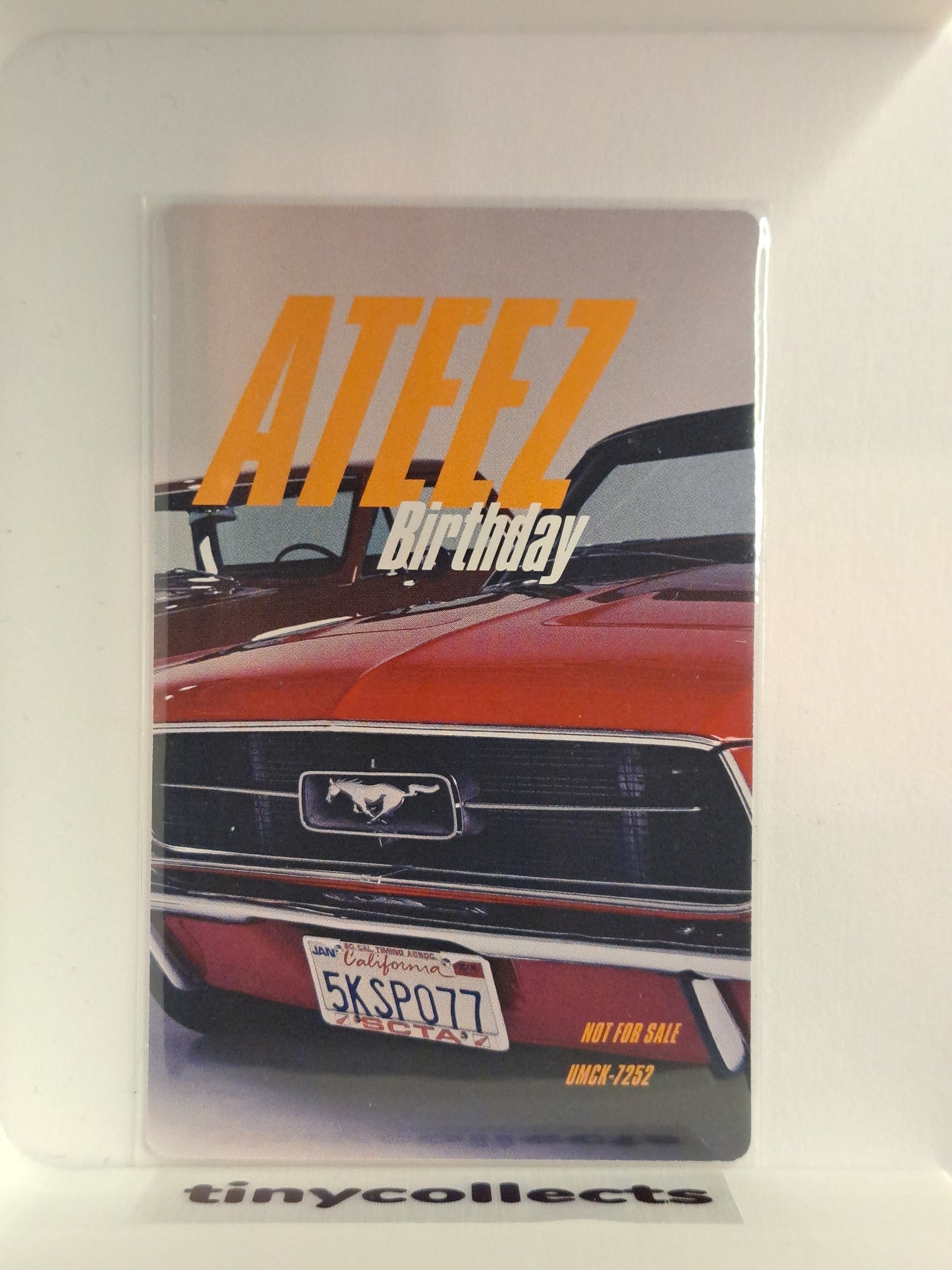 Jongho Flash Price ver. incl. Birthday ATEEZ