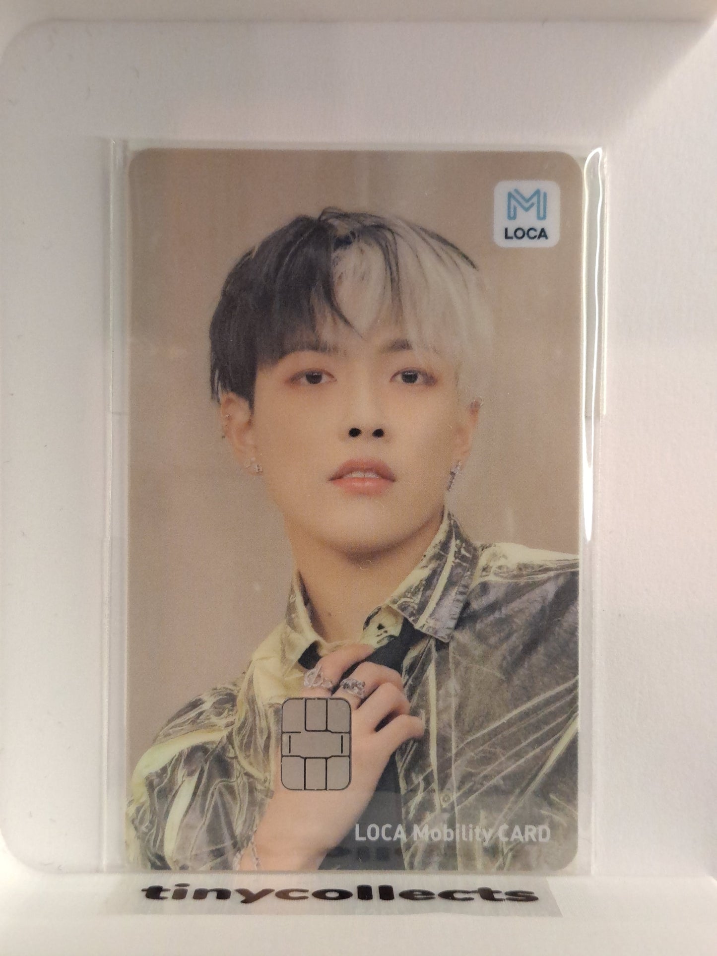 Hongjoong transit card Loca Mobility collab The World Ep.1: Movement ATEEZ