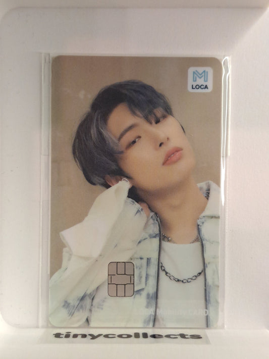 Mingi transit card Loca Mobility collab The World Ep.1: Movement ATEEZ