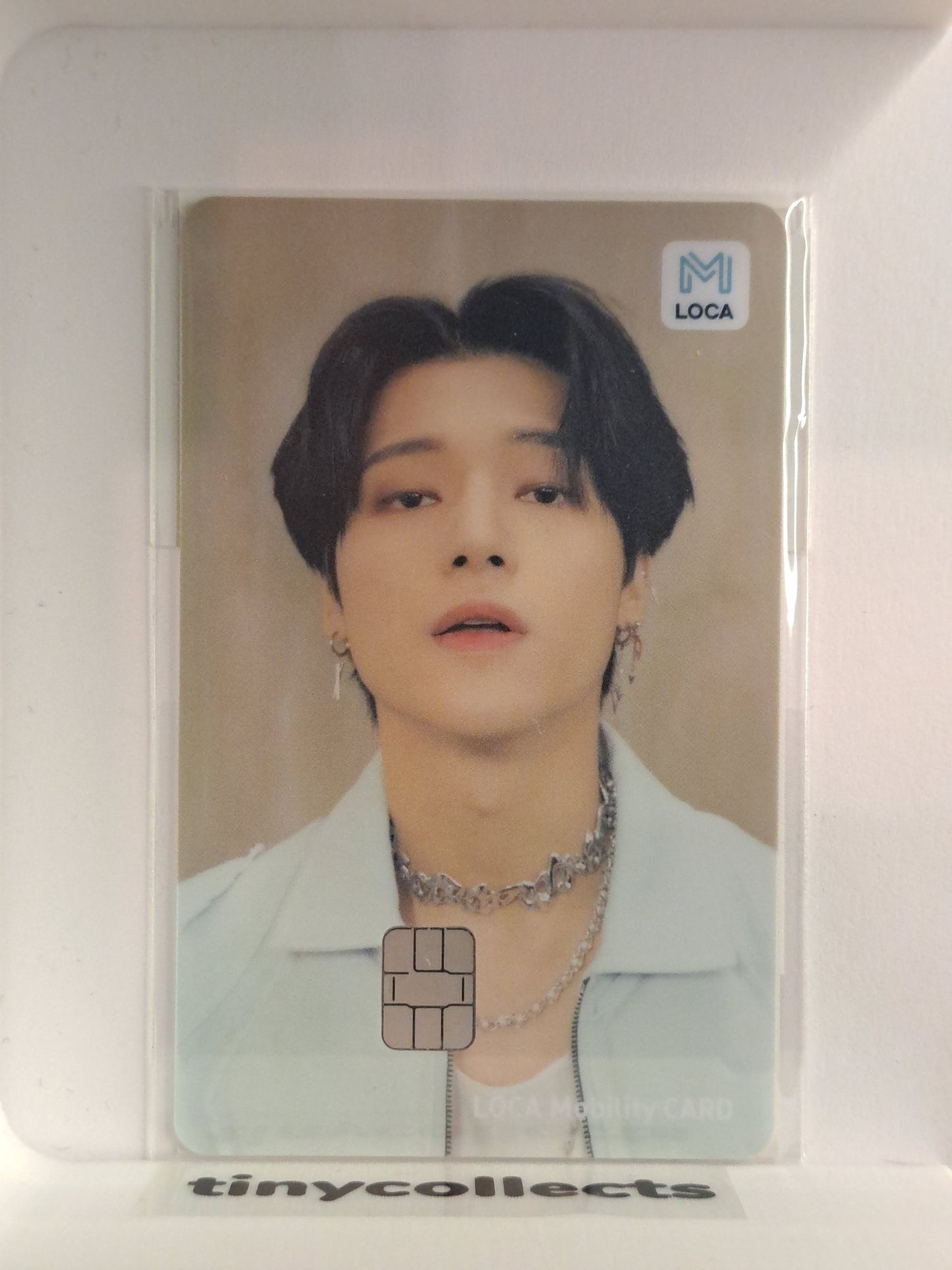 Wooyoung transit card Loca Mobility collab The World Ep.1: Movement ATEEZ