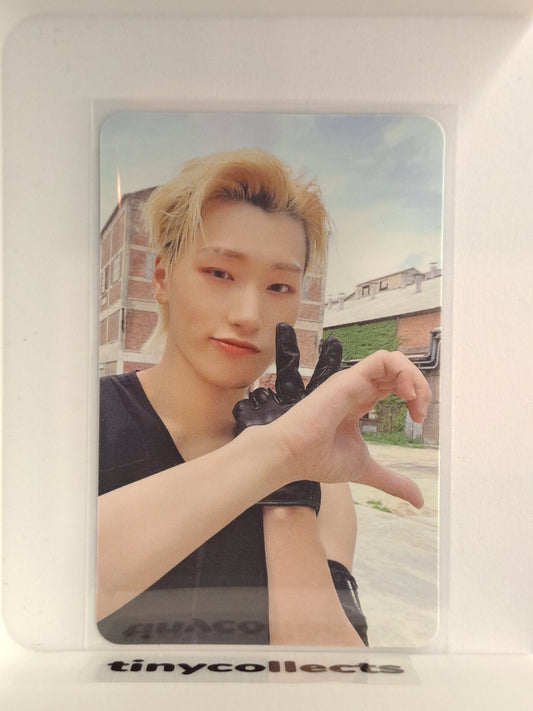 San Makestar 1.1 Hand Heart ver. fansign benefit The World Ep 1: Movement ATEEZ