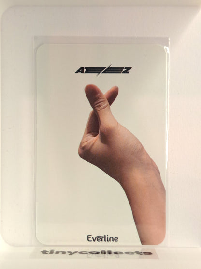 Yunho Everline pop-up B ver. fansign benefit The World Ep 1: Movement ATEEZ