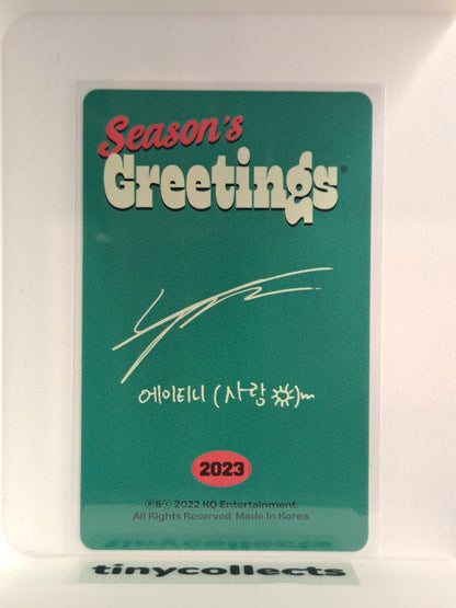 Yunho 2023 Season's Greetings incl. B ver. ATEEZ