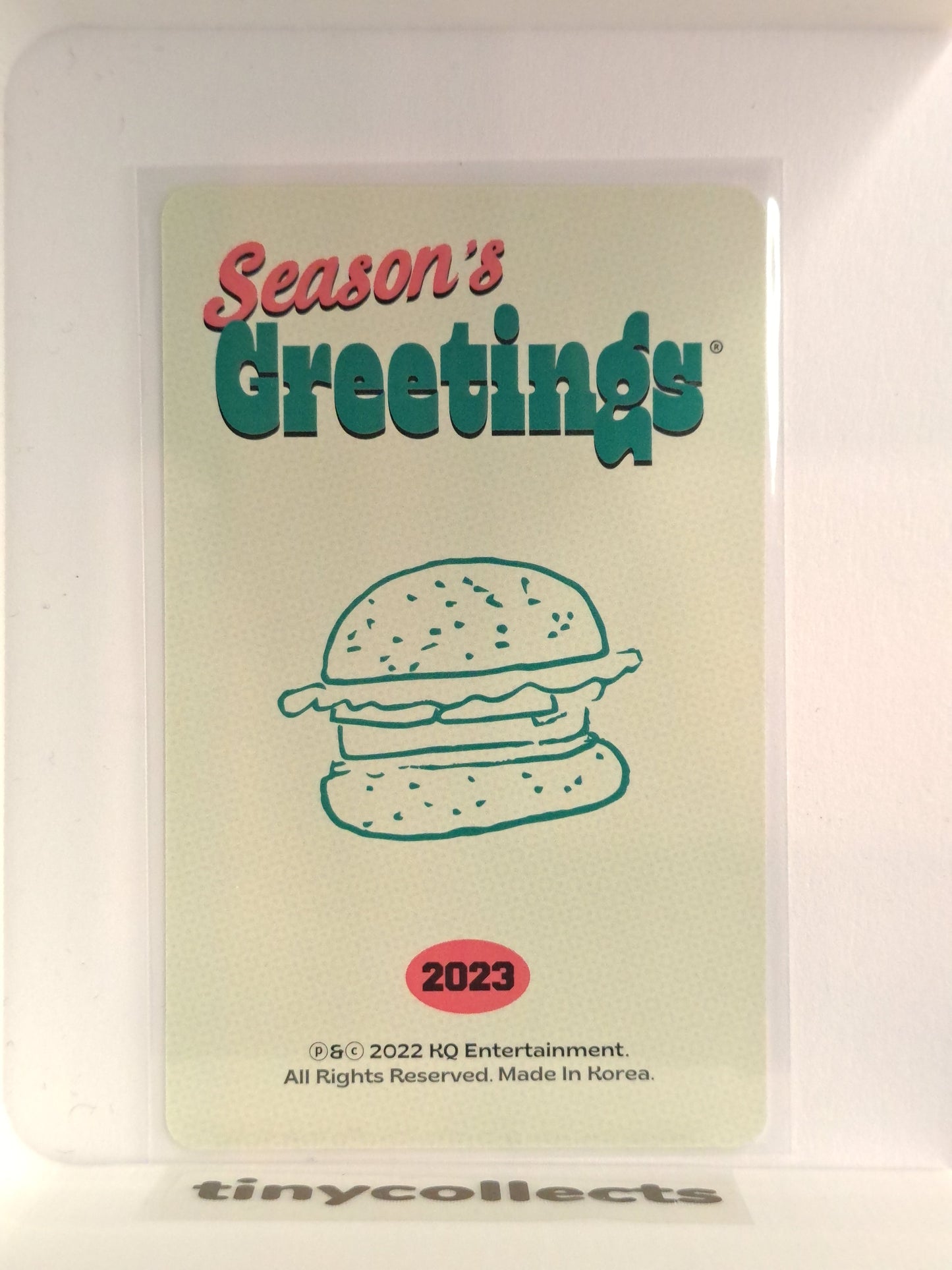 Yeosang 2023 Season's Greetings incl. A ver. ATEEZ