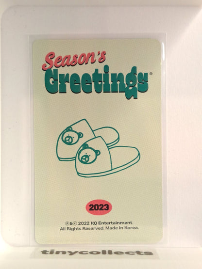 Jongho 2023 Season's Greetings incl. A ver. ATEEZ