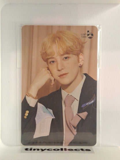 Yunho transit card Cashbee/Loca Mobility collab Zero: Fever Epilogue ATEEZ