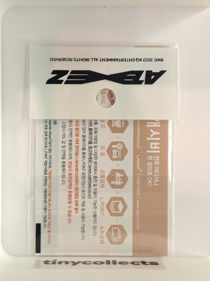 Yunho transit card Cashbee/Loca Mobility collab Zero: Fever Epilogue ATEEZ