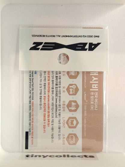 Yeosang transit card Cashbee/Loca Mobility collab Zero: Fever Epilogue ATEEZ