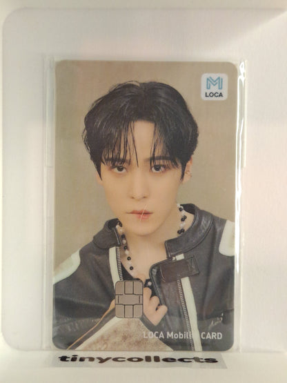 Yunho transit card Loca Mobility collab The World Ep.1: Movement ATEEZ