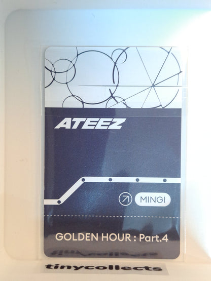 Mingi Candle incl. Soundwave Pop-up merch Golden Hour part 4 ATEEZ