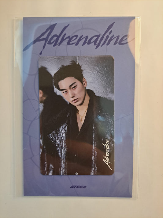 San Card Cover Sticker Soundwave Pop-up merch Golden Hour part 4 ATEEZ