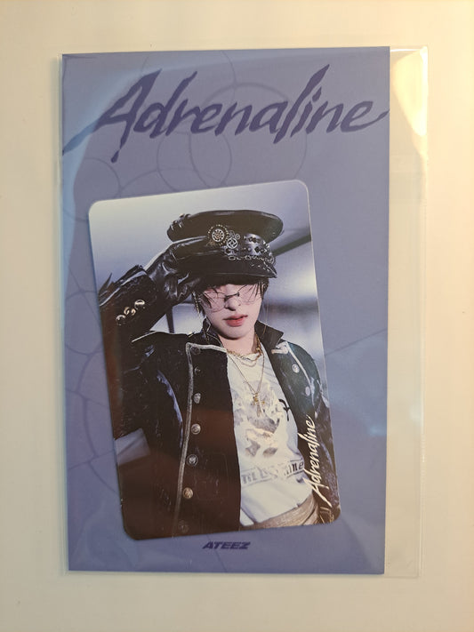 Mingi Card Cover Sticker Soundwave Pop-up merch Golden Hour part 4 ATEEZ