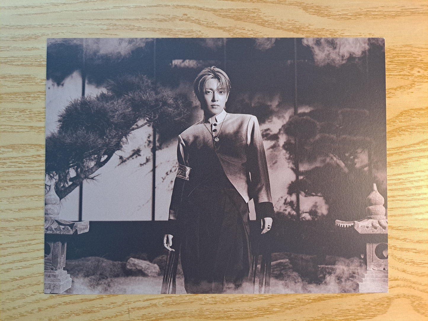 Hongjoong Mini Poster incl. Soundwave Pop-up merch Golden Hour part 4 ATEEZ