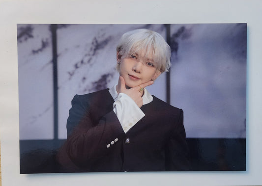 Yeosang Cafe event set benefit postcard Soundwave Golden Hour part 4 ATEEZ