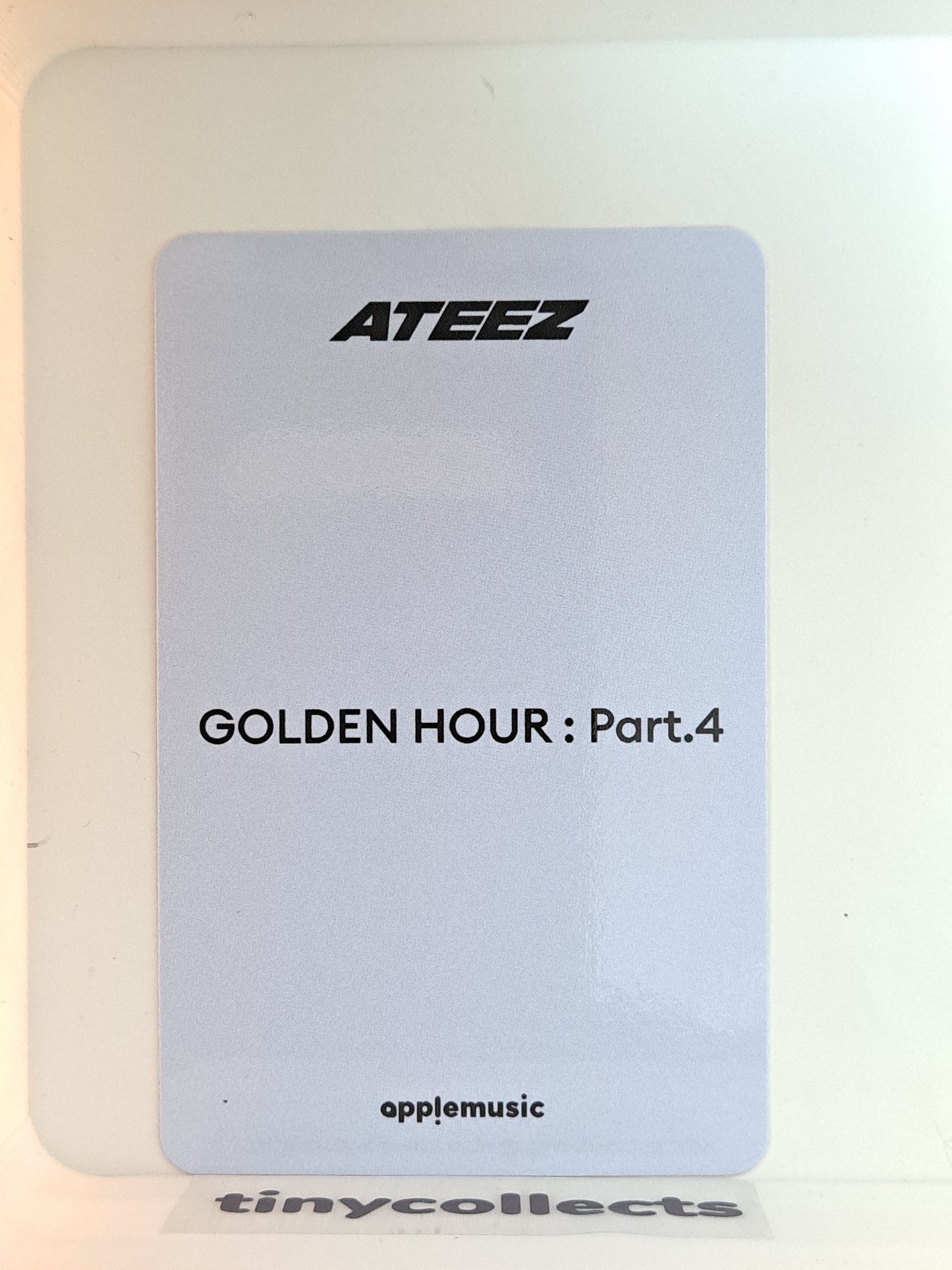 Jongho Apple Music 1.2 Love Letter ver. POB Digipack ATEEZ