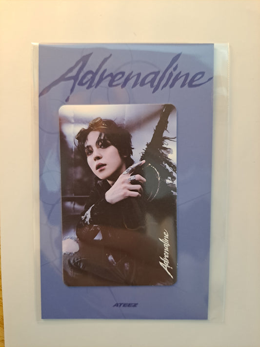 Yunho Card Cover Sticker Soundwave Pop-up merch Golden Hour part 4 ATEEZ