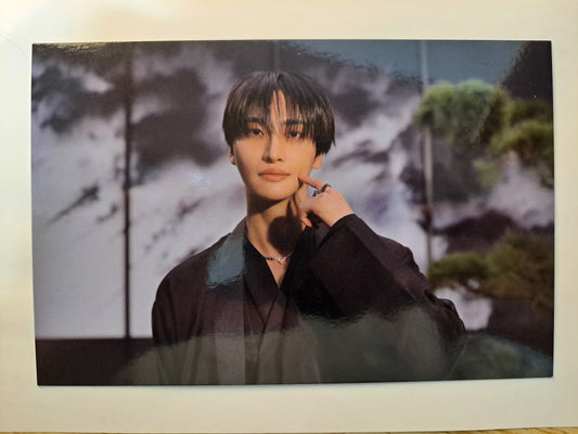 Seonghwa Cafe event set benefit postcard Soundwave Golden Hour part 4 ATEEZ