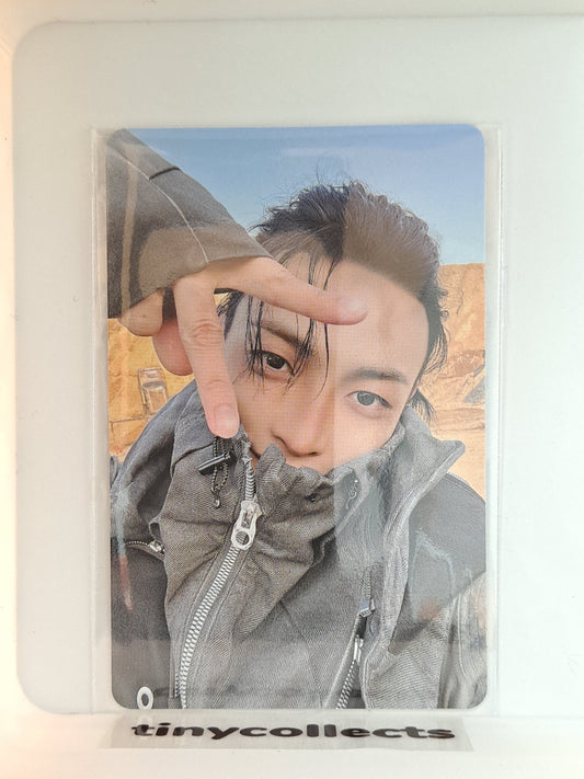 Hongjoong PVC Photocard Holder Soundwave Pop-up merch Golden Hour part 4 ATEEZ