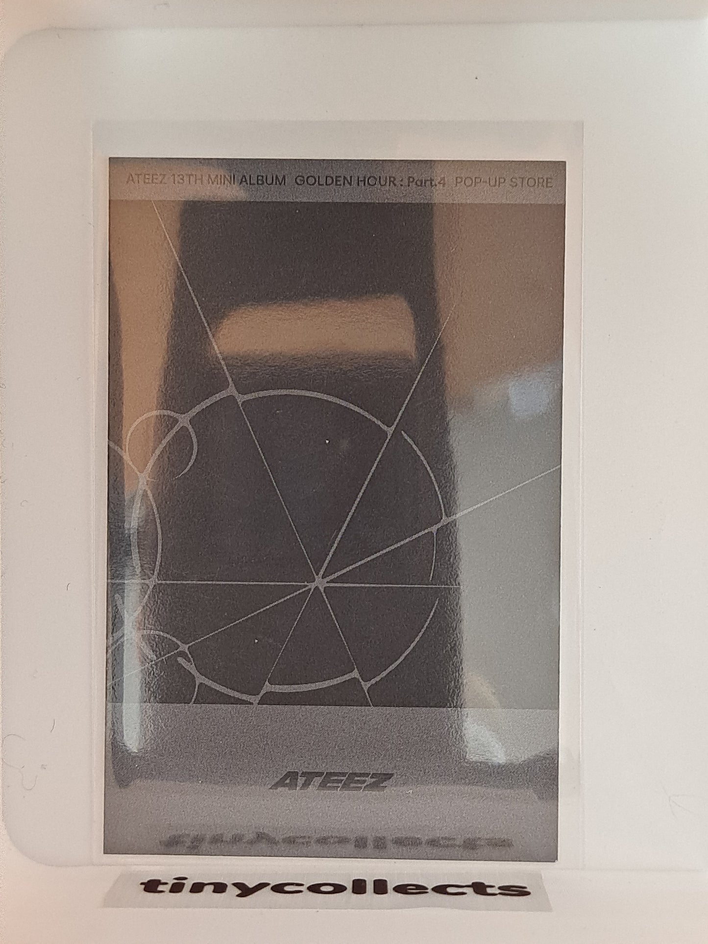 Yeosang album set purchase benefit polaroid Soundwave Pop-up Golden Hour part 4 ATEEZ
