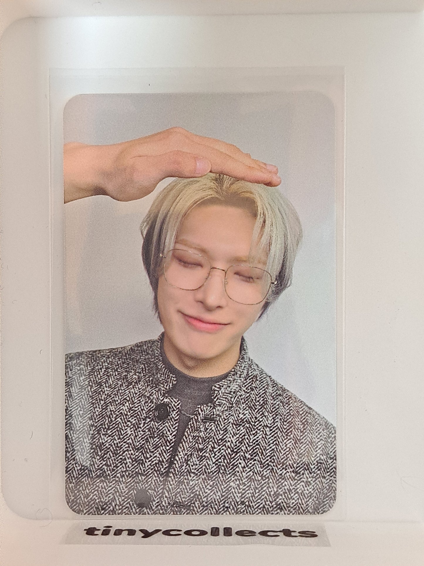 Mingi 50k purchase benefit double-sided Soundwave Pop-up Golden Hour part 4 ATEEZ