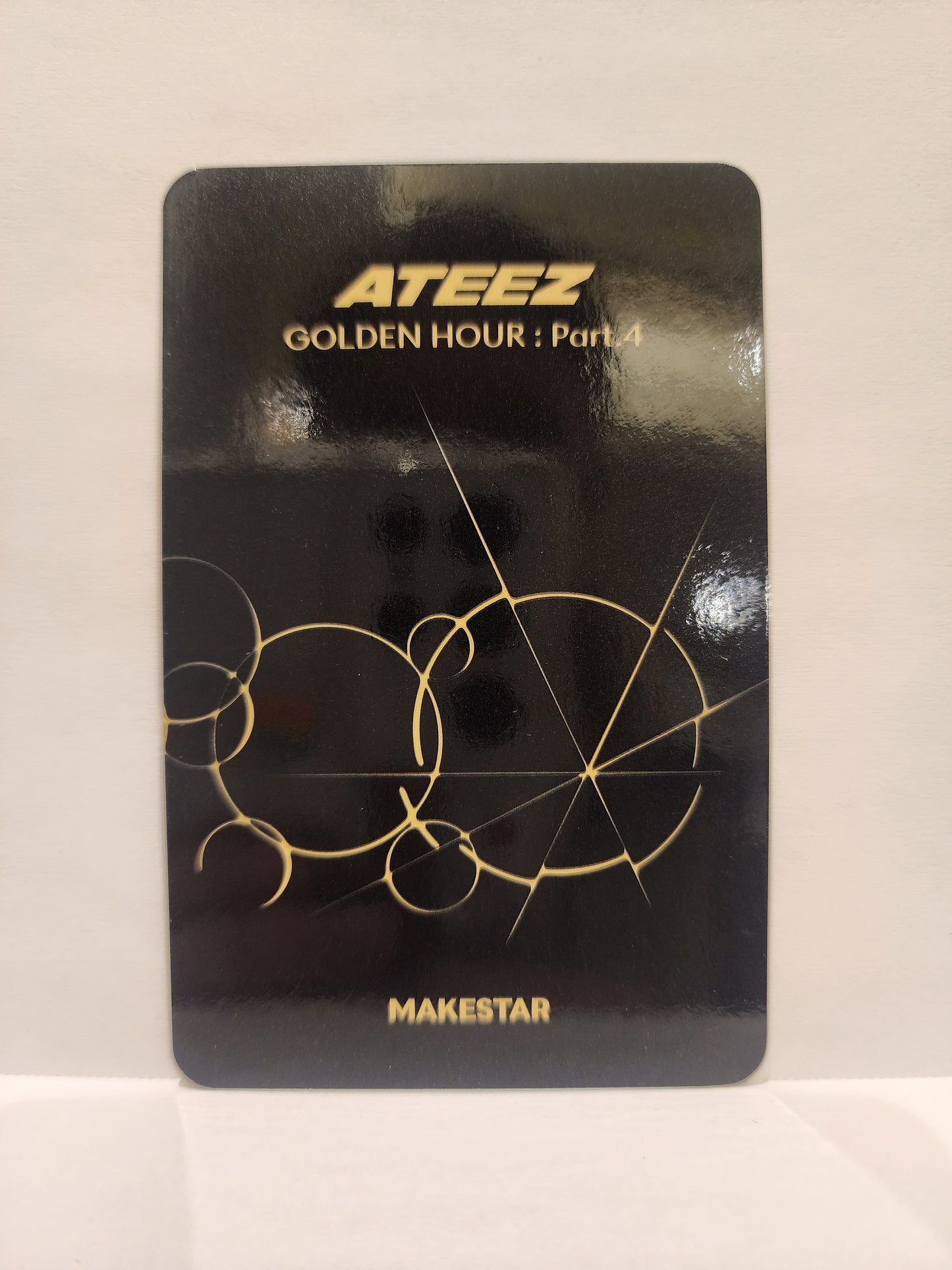 Yunho Makestar Lucky Draw 1.1 Pat Pat ver. Golden Hour part 4 ATEEZ