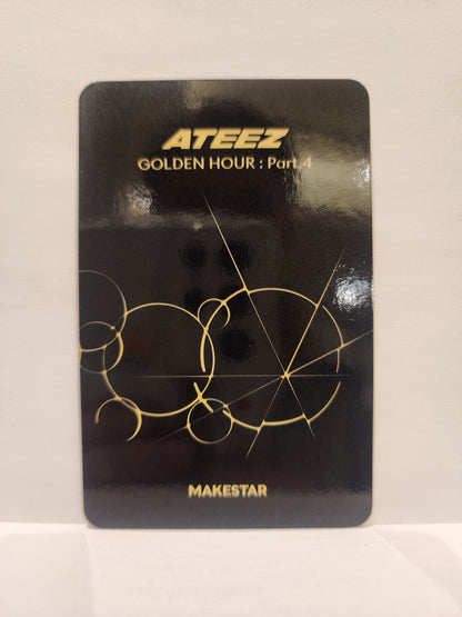 Yunho Makestar Lucky Draw 1.1 Pat Pat ver. Golden Hour part 4 ATEEZ