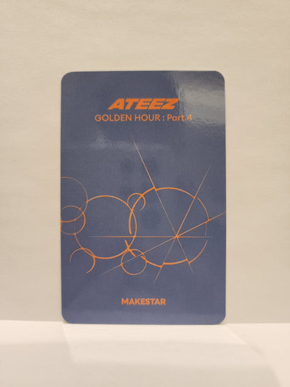 Seonghwa Yeosang Makestar Lucky Draw 1.3 unit ver. Golden Hour part 4 ATEEZ
