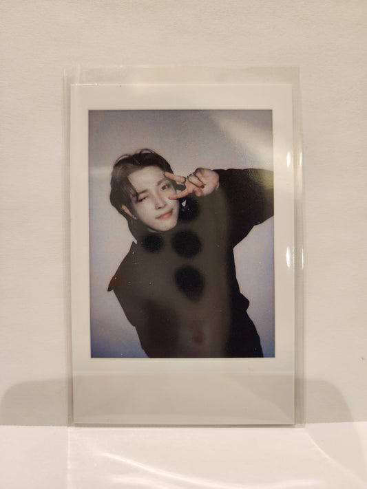 Hongjoong album set purchase benefit polaroid Soundwave Pop-up Golden Hour part 4 ATEEZ