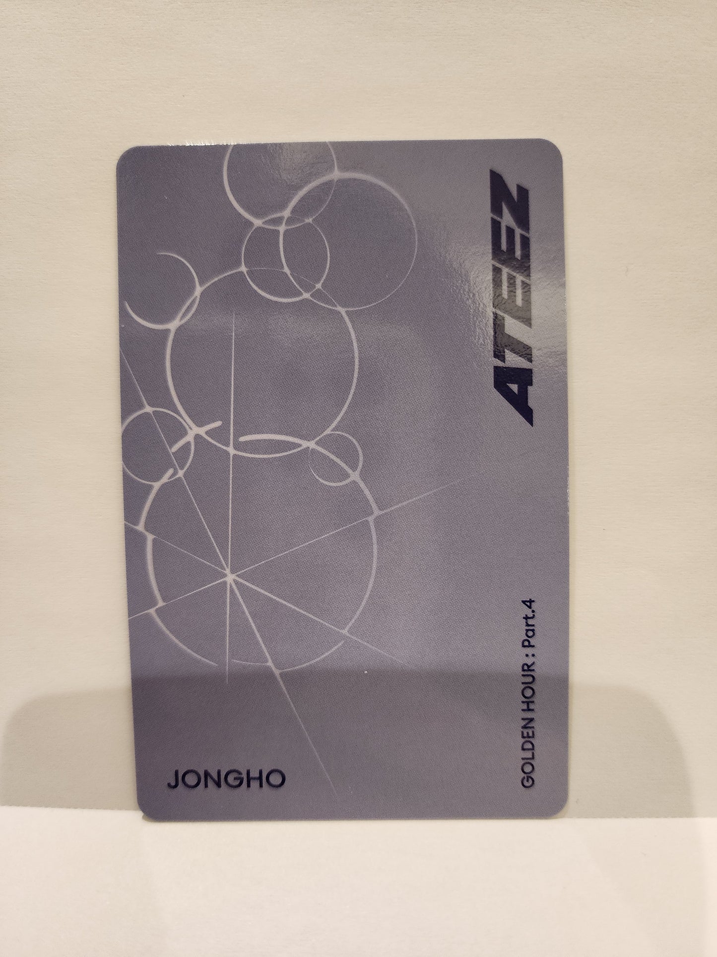 Jongho Acrylic Memo Board incl. Soundwave Pop-up merch Golden Hour part 4 ATEEZ