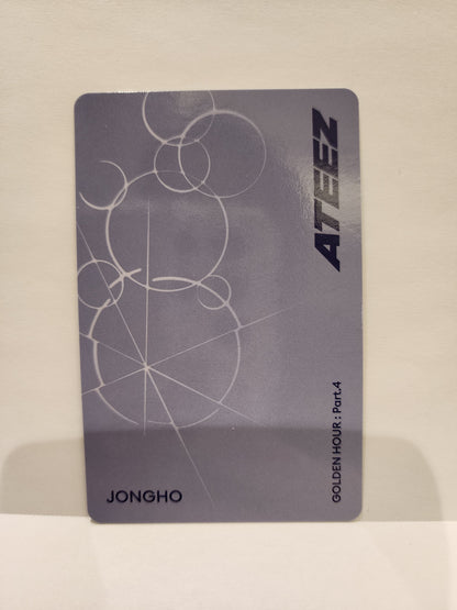 Jongho Acrylic Memo Board incl. Soundwave Pop-up merch Golden Hour part 4 ATEEZ
