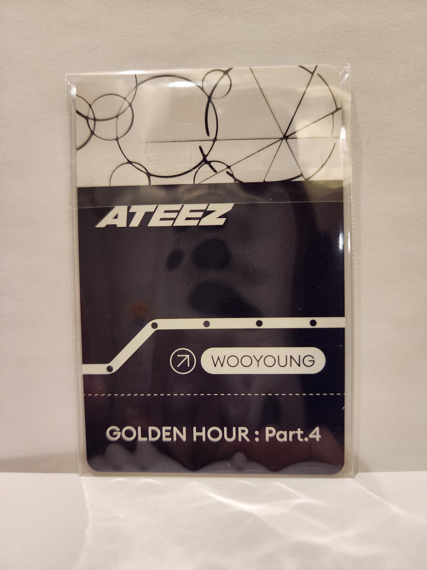 Wooyoung Candle incl. Soundwave Pop-up merch Golden Hour part 4 ATEEZ