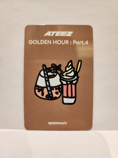 Mingi Cafe event benefit Apple Music/OffiK Golden Hour part 4 ATEEZ