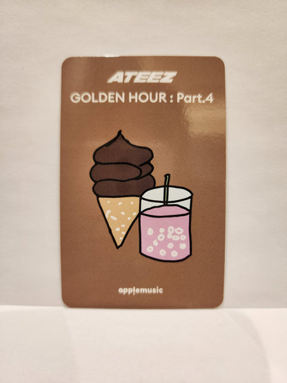 Yunho Cafe event benefit Apple Music/OffiK Golden Hour part 4 ATEEZ