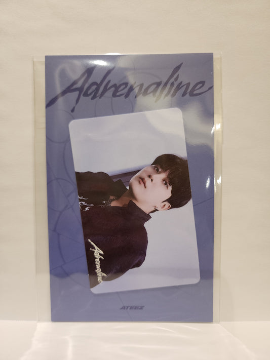 Jongho Card Cover Sticker Soundwave Pop-up merch Golden Hour part 4 ATEEZ