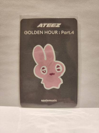 Seonghwa Apple Music Lucky Draw 1.1 Mini-teez ver. Golden Hour part 4 ATEEZ