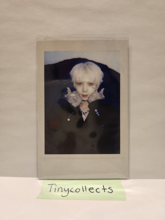 Yeosang Apple Music Lucky Draw 1.2 Polaroid ver. Golden Hour part 4 ATEEZ
