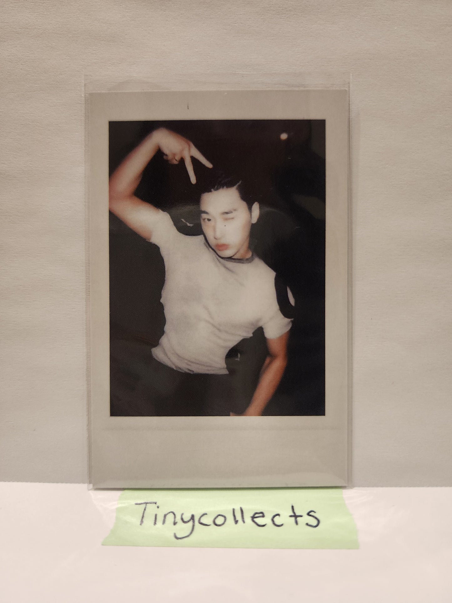 San Apple Music Lucky Draw 1.2 Polaroid ver. Golden Hour part 4 ATEEZ